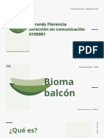 Comercialización l | Estrategias de marketing para Bioma Balcón