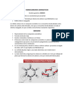 Hidrocarburos aromáticos: Estructura y derivados del benceno y naftaleno