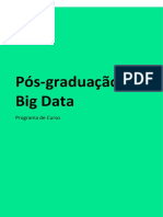 Programa de Curso Pós-Graduação em Big Data