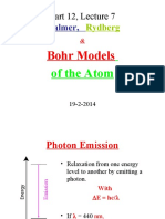 Balmer,: Part 12, Lecture 7