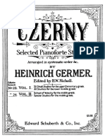 Czerny Carl, Germer Heinrich. - Czerny Selected Pianoforte Studies PDF