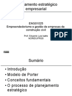 Planejamento Estratégico Empresarial: ENG01025 Empreendedorismo e Gestão de Empresas Da Construção Civil