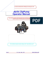Merlin Zippump Operator Manual: Please Read This Manual Carefully Before Setting-Up and Using Your Unit