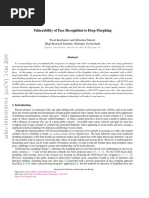 Vulnerability of Face Recognition To Deep Morphing