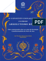 Revolução Constitucionalista do Porto 1820 e o fim do absolutismo régio