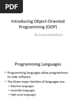 Introducing Object-Oriented Programming (OOP)