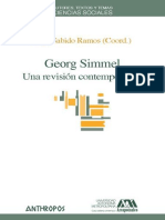 Olga Sabido Ramos (Coord.) - Georg Simmel - Una Revisión Contemporánea PDF