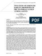 Comparitive Study of Strength and Durability Properties of Polymeric Materials As Self Curing Agents