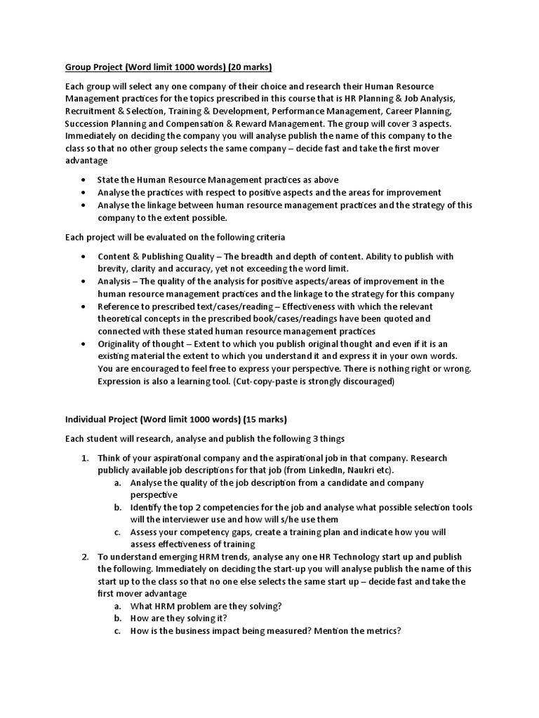 group-project-word-limit-1000-words-20-marks-pdf-human-resource