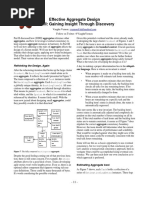 Effective Aggregate Design Part III: Gaining Insight Through Discovery