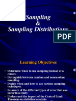 Lecturer-7 - Sampling and Sampling Distributions