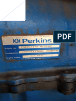 name plat engine perkins