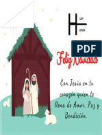 Rojo Verde Hojas Travieso o Bueno Navidad Tarjeta.pdf