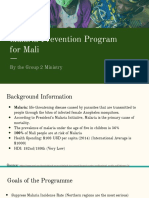 Prevention Program For Mali