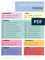 Home Inspection Checklist For Buyers PDF