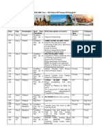 Date Day Destination Start Time (Tentative) Brief Description of Service Service Type Category