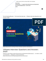 VMware Interview Questions and Answers 2020 - Temok Hosting Blog