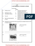 Weather, Climate and Adaptation of Animals To Climate PDF