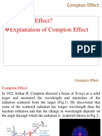 Compton Effect? Explanation of Compton Effect