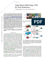 A Novel Weight-Shared Multi-Stage CNN For Scale Robustness