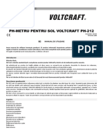 An 01 Ro Phmetru - Sol - Voltcraft - PH212 PDF