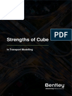 Strengths of Cube: in Transport Modelling