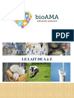 Le lait et les produits laitiers, bioAMA