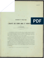 L'acidité des corps gras et industriels