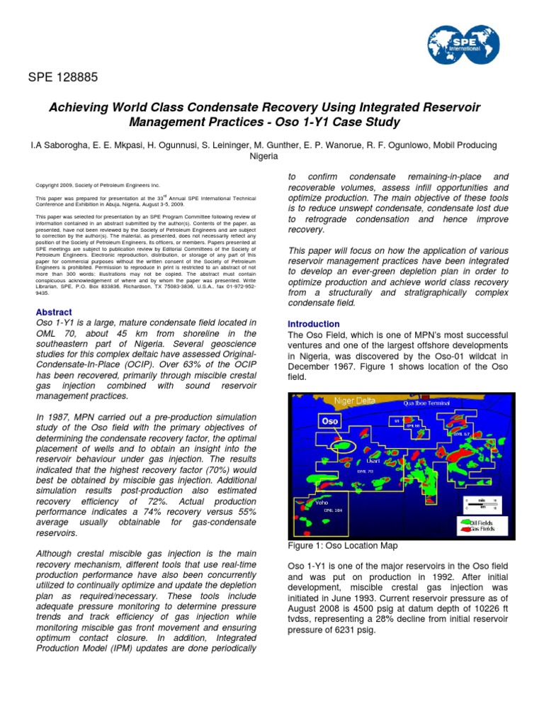 Achieving World Class Condensate Recovery Using Integrated Reservoir