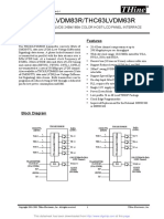 THC63LVDM83R/THC63LVDM63R: General Description Features