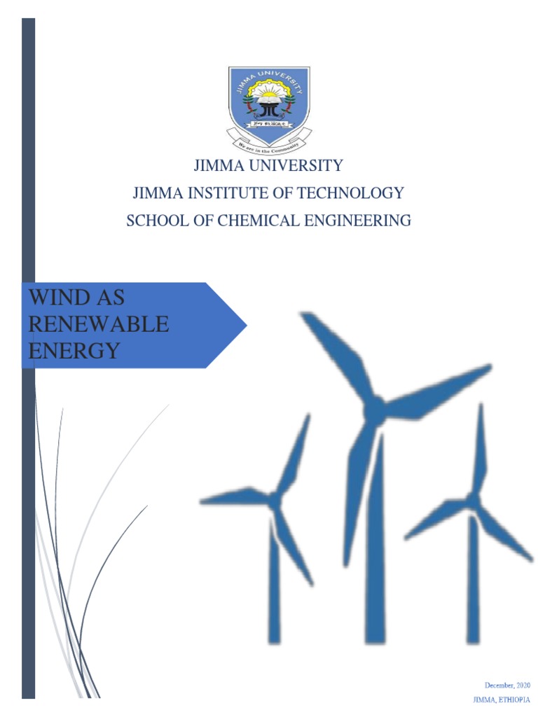 Wind As Renewable Energy Source PDF | PDF | Wind Turbine | Wind Power