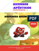 Bônus ADIVINHA QUEM SOU - ! RAIVA