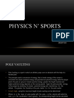 PHYSICS IN SPORTS