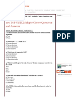 100 TOP UNIX Multiple Choice Questions and Answers