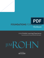 Jim Rohn Digital Course Workbook PDF