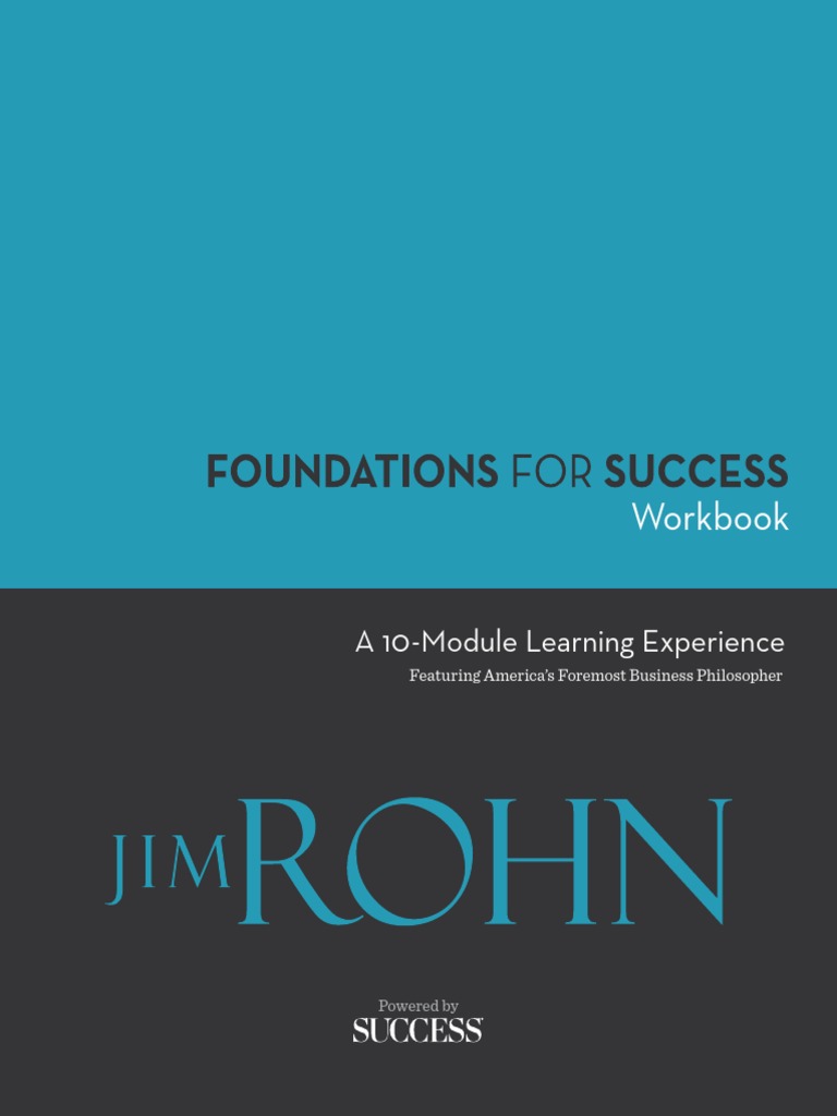 Jim Rohn Digital Course Workbook PDF | PDF | Persuasion | Imagination