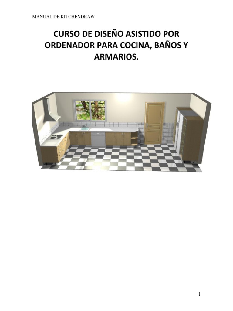 Manual de KitchenDraw: Diseño de Cocinas | PDF | Ventana (informática ...