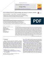 Socio-Technical Inertia Understanding The Barriers To Electric Vehicles