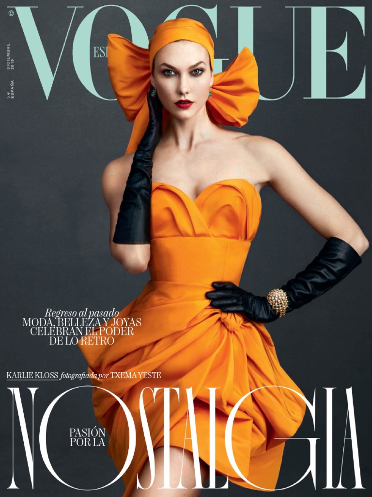 Vogue Espana - Diciembr 2019 PDF | PDF | Vogue (revista) | Moda, image size:768x1024