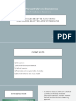 Electrode-Electrolyte Interface