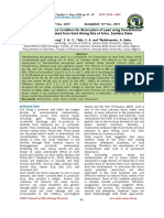 Optimization of Culture Condition For Biosorption of Lead Using Pseudomonas Aeruginosa Isolated From Gold Mining Site of Anka, Zamfara State