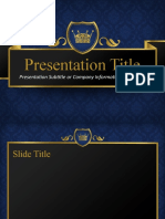 Presentation Title: Presentation Subtitle or Company Information Goes Here