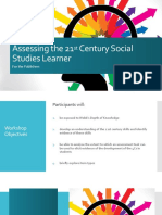 Assessing The 21 Century Social Studies Learner
