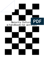 Security Culture: A Handbook For Activists