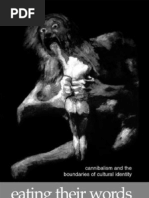 Eating Their Words Cannibalism and The Boundaries of Cultural ...