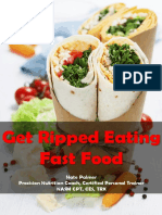 Get Ripped Eating Fast Food: Nate Palmer Precision Nutrition Coach, Certified Personal Trainer Nasm CPT, Ces, TRX