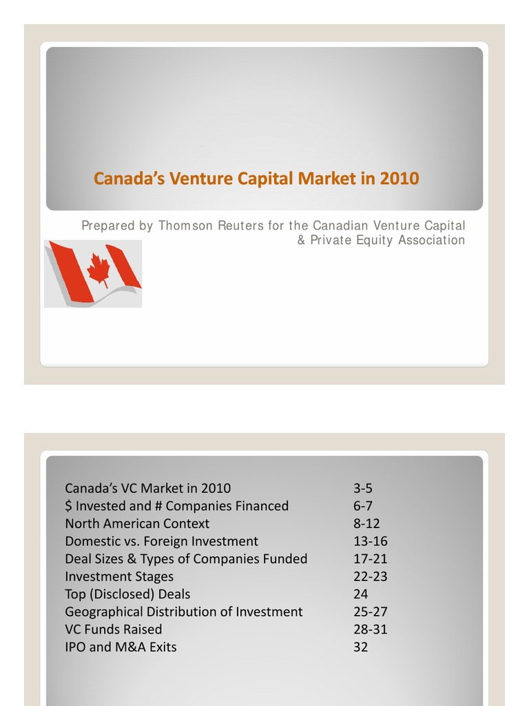 Final Q4 2010 VC Data Deck - English | PDF | Venture Capital ...