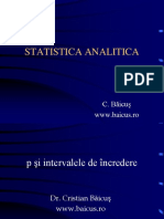 Statistica Analitica