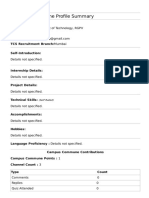 User Profile PDF
