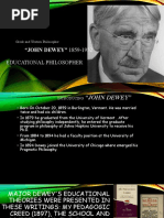 Dewey's 1938 Experience and Education PDF | PDF | John Dewey | Academic ...